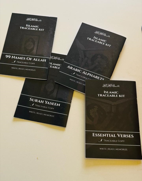 Islamic Traceable Kit (Set of 4)