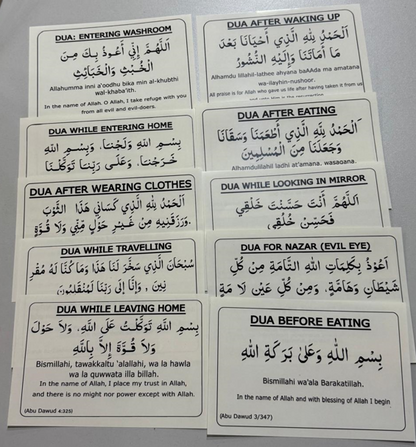 English Dua Stickers